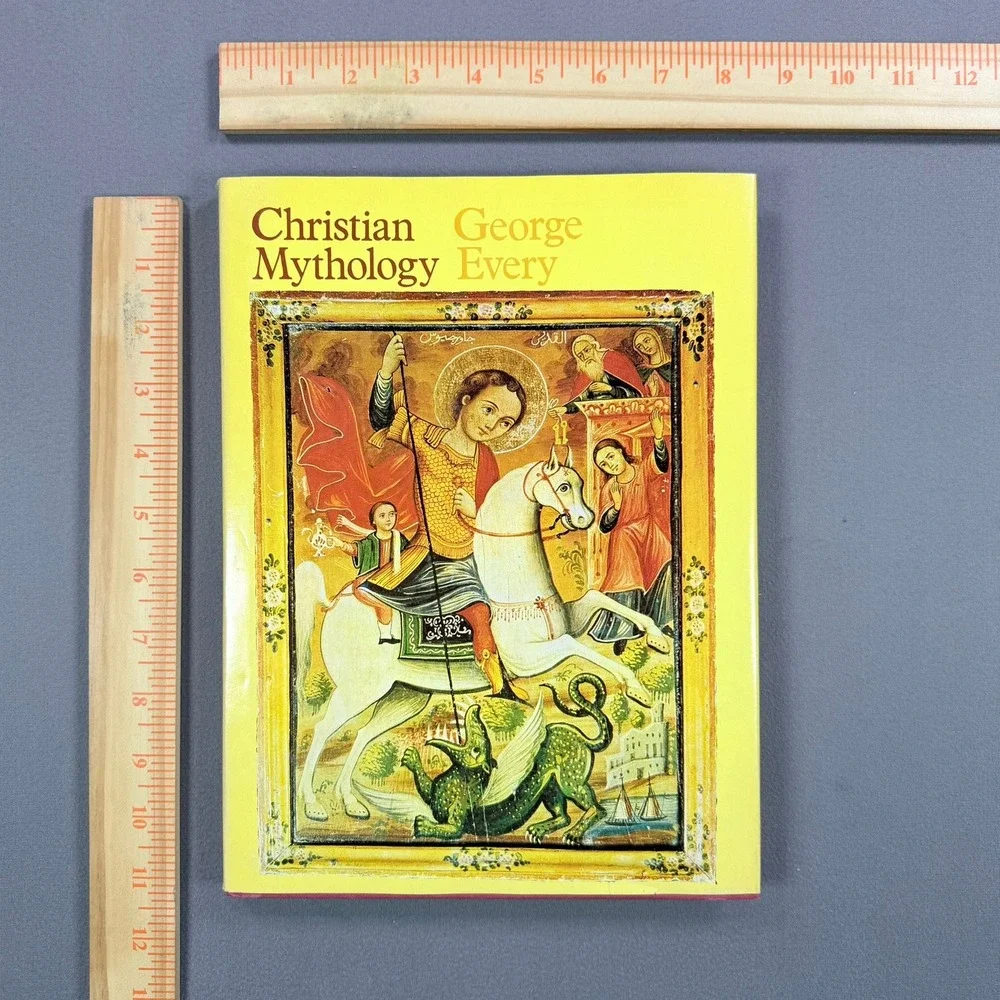 George Every Christian Mythology Hardcover 1973 2nd Impression Religion Art Book